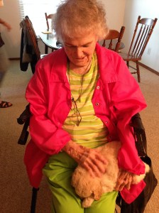 My great aunt loved the puppies too!